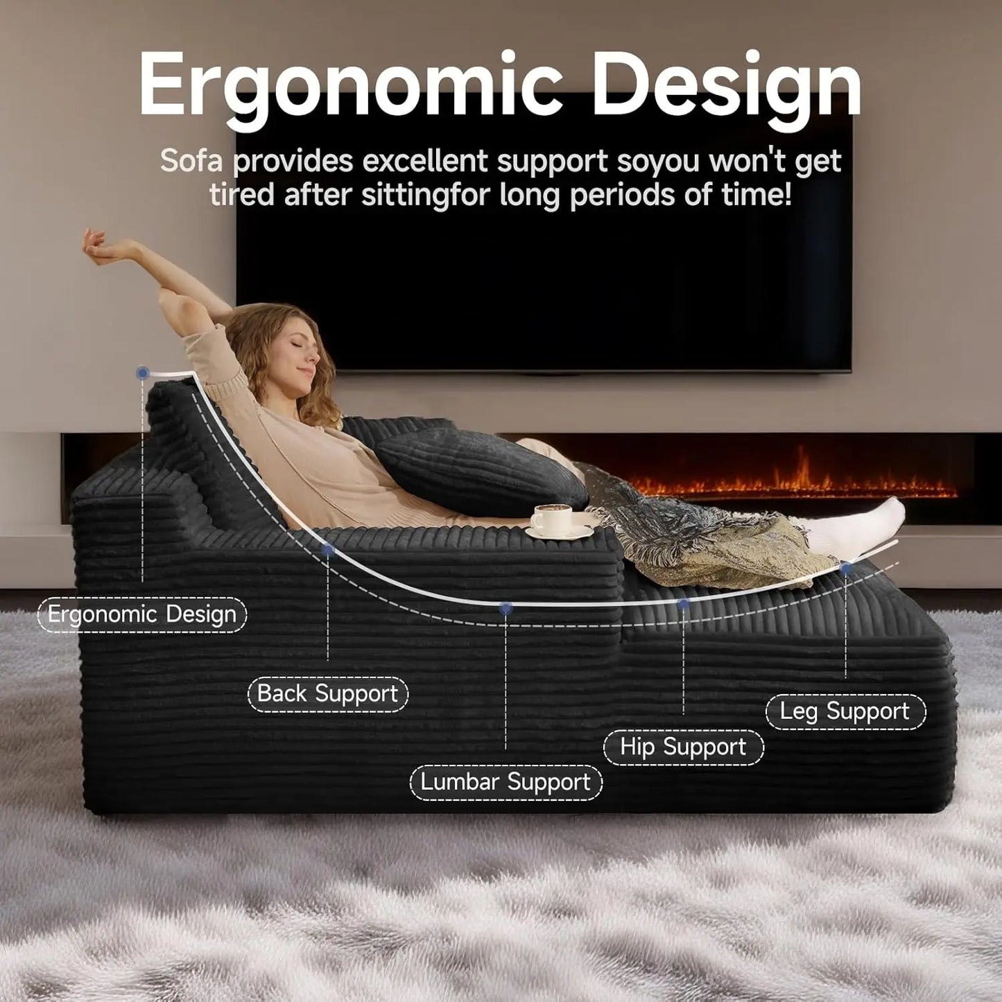 Veloura DeepNest Chaise Lounge