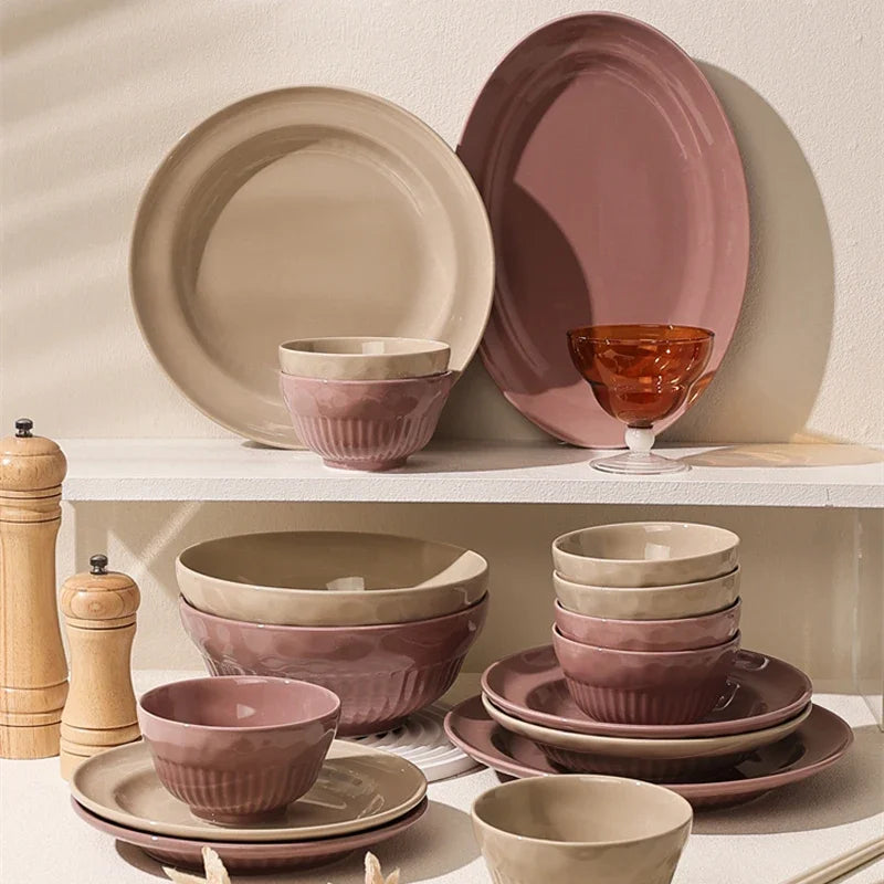 Cream Colors Dinnerware Set