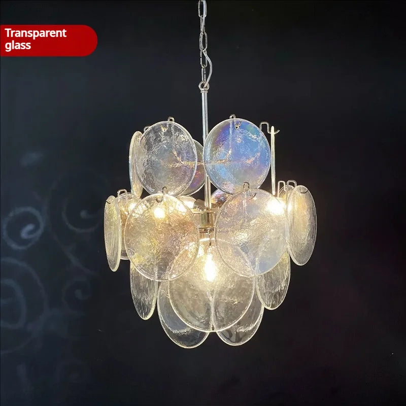 Aurora Opaline Cascade Chandelier