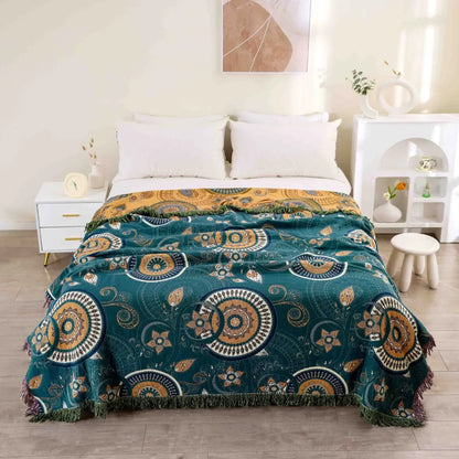 Celestial Harmony Tapestry Blanket
