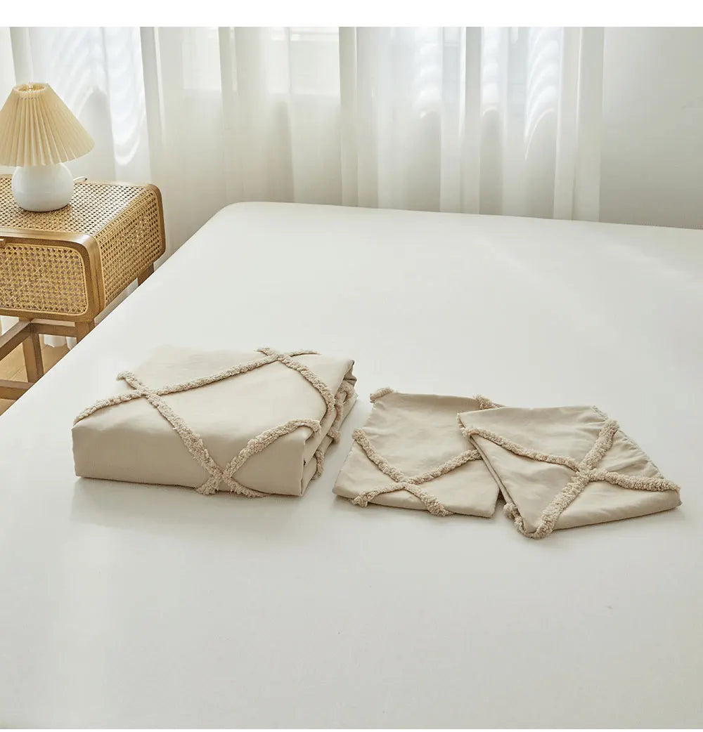 Boho Lattice Dream Bedding Set