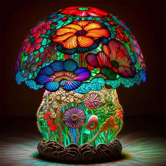 Fairy-Tale Mushroom Table Lamp