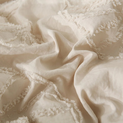 Melissa Tufted Circle Duvet Cover Set