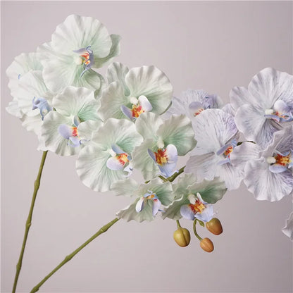 9 Headed Artificial Phalaenopsis Flower