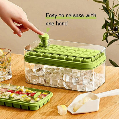 32 Grid Silicone Ice Cube Tray