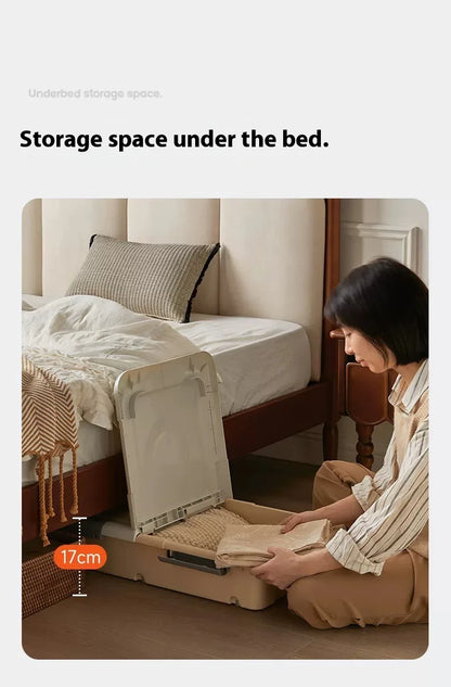 CrownRest™ Solid Wood Bed