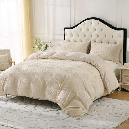 Melissa Tufted Circle Duvet Cover Set