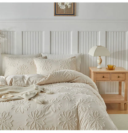 DaisyLoom Textured Bloom Duvet Set
