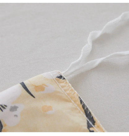 Sakura Spring Yellow Duvet Cover Set