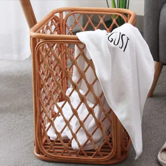 Handmade Rattan Laundry Basket