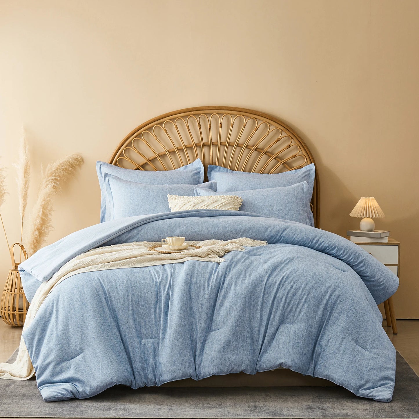 SereneSky Cationic Comforter Set