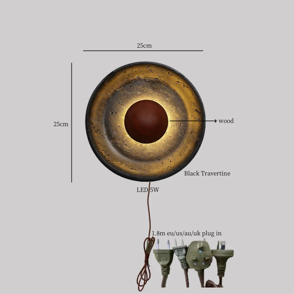 Solar Core Sconce Light