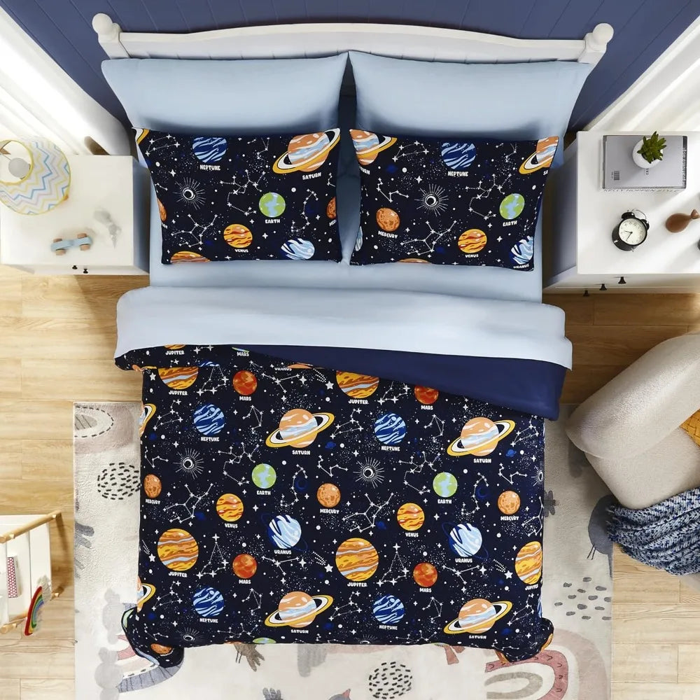 Planets and Constellations Full Bedding Set