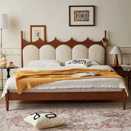 CrownRest™ Solid Wood Bed