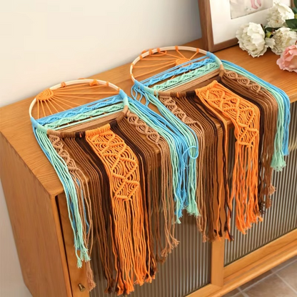 Sunrise Over the Horizon Macramé