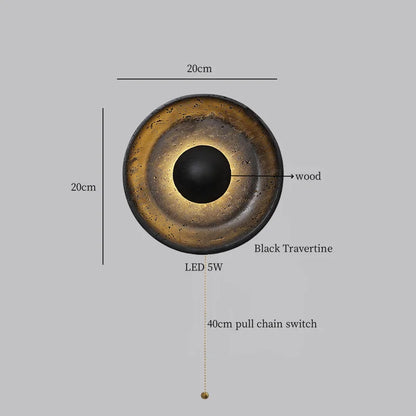 Solar Core Sconce Light