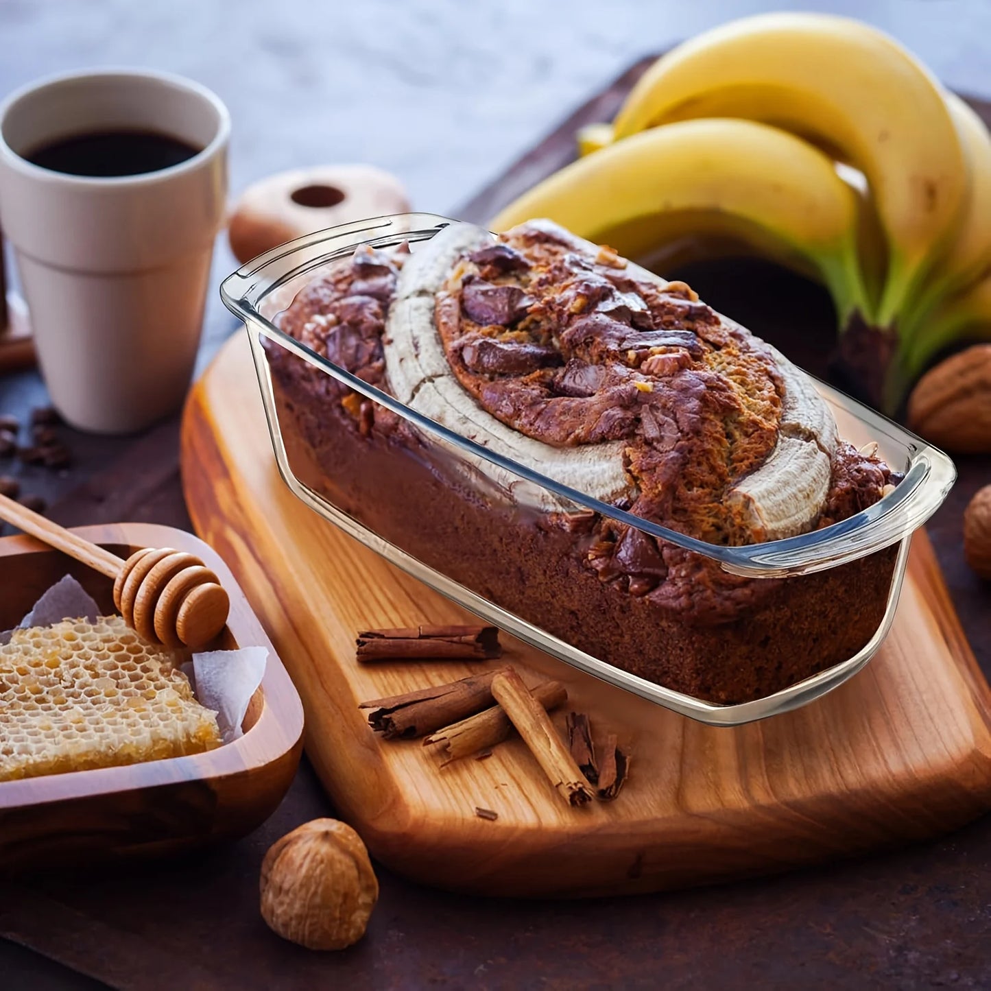ClearBake DuoVault™ Glass Loaf Set