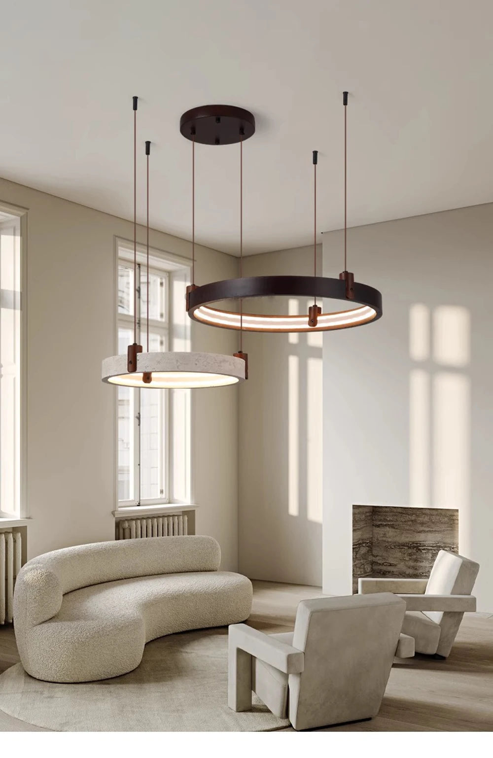 Axis Terra Duo Ring Pendant Light