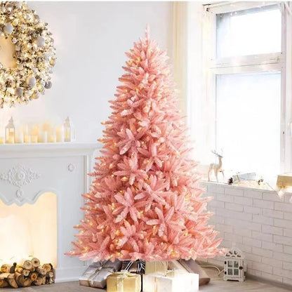 Pink Frost Christmas Tree