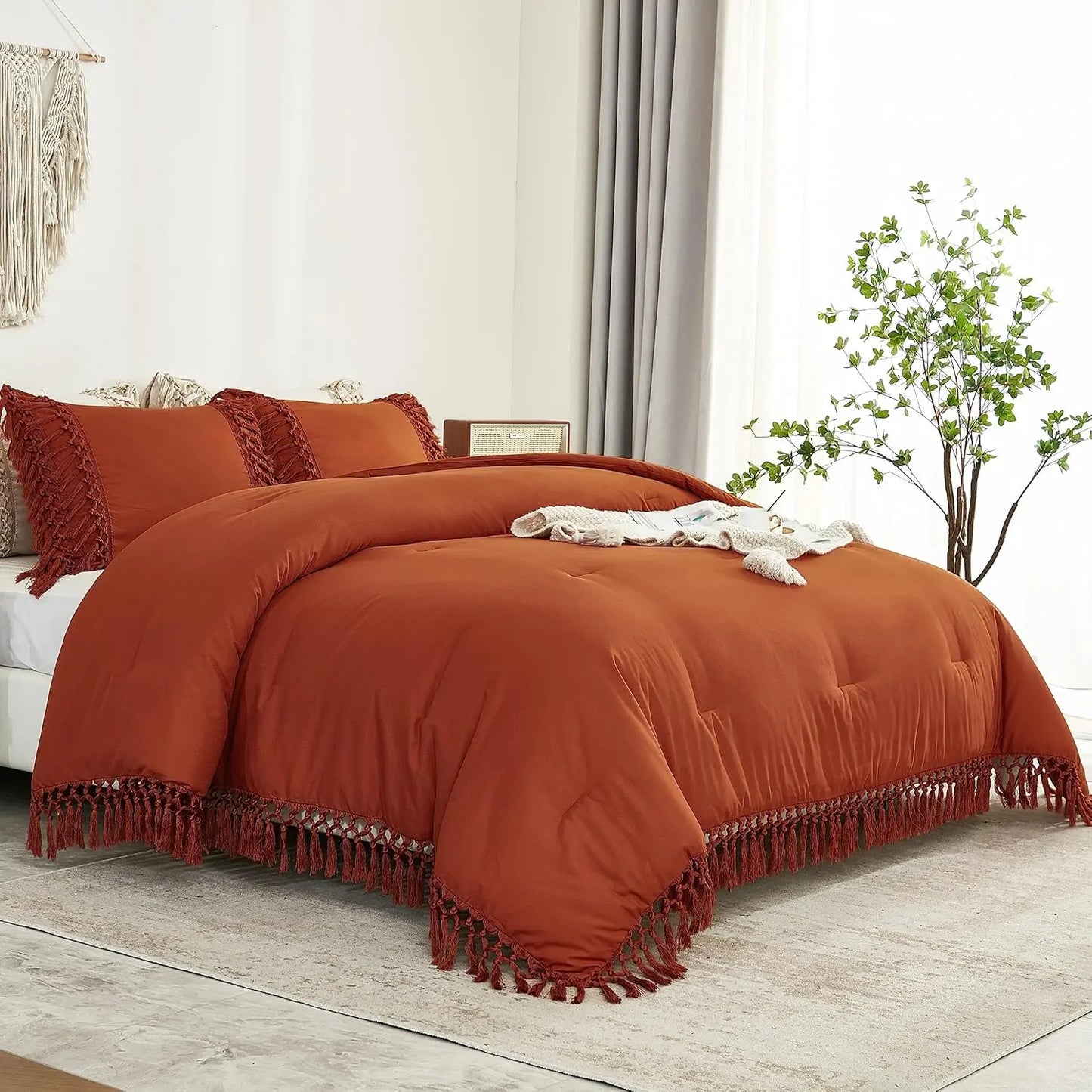 Terracora™ Fringe Comforter Set