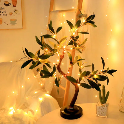 Olive Tree Table Lamp