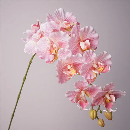 9 Headed Artificial Phalaenopsis Flower