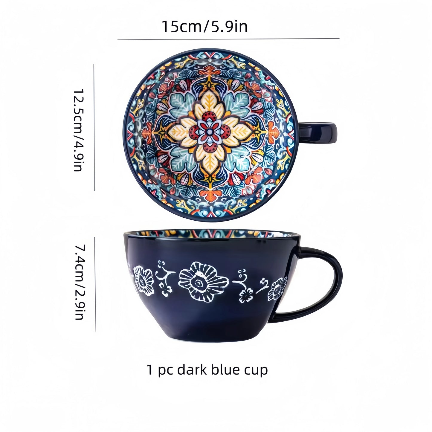 Bohemian Mandala Coffee Mug
