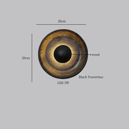 Solar Core Sconce Light