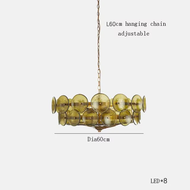ArteVerde Bubble Disc Pendant Light
