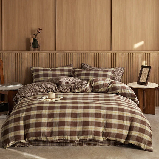 Birchwood Twilight Plaid Duvet Cover Se