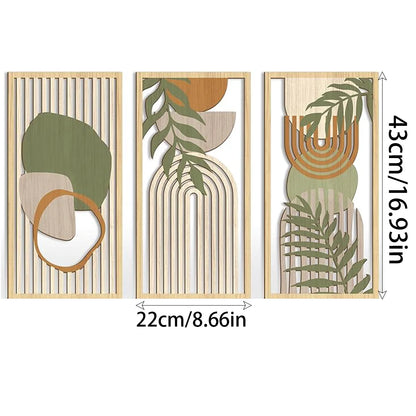 Hollow Harmony – Bohemian Geometric Wall Art