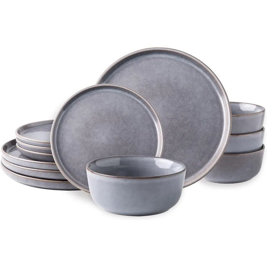 Elementra Fusion™ Reactive Glaze Dinnerware Set