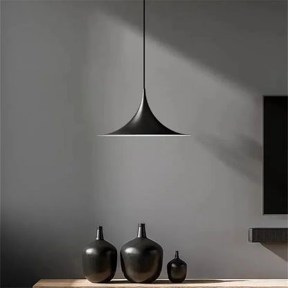 Twist Cone Pendant Light