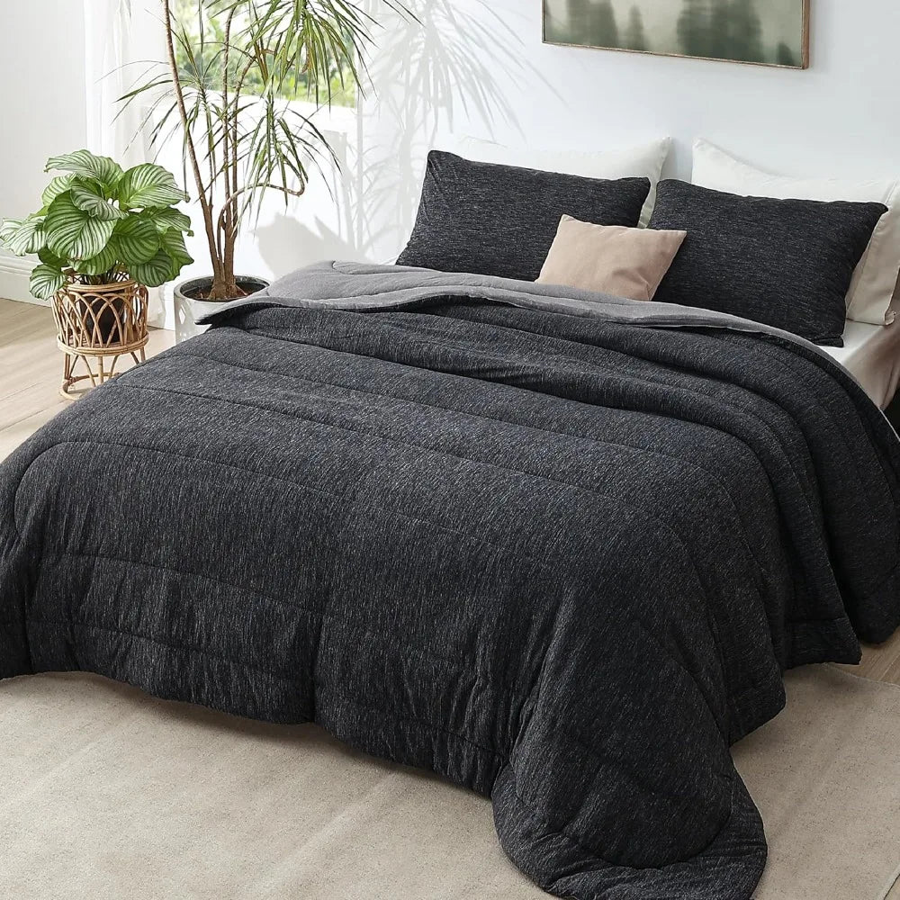 Charcoal Mist 3-Piece King Comforter Set