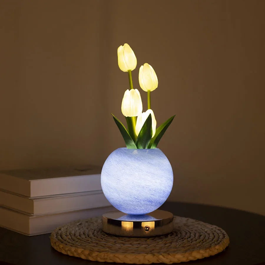 LunaBloom Tulip Night Lamp