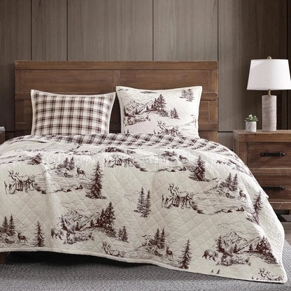 White Pine Woodland Quilt Set