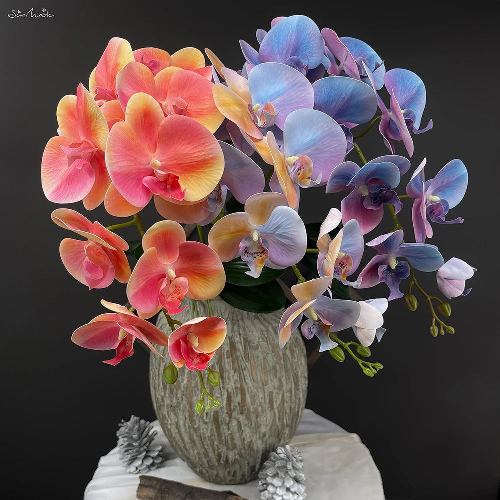 Artificial Colorful Orchid Flowers