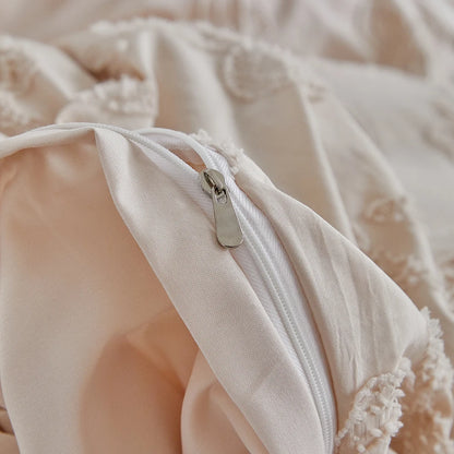 Blush Ribbon Whisper Duvet Set