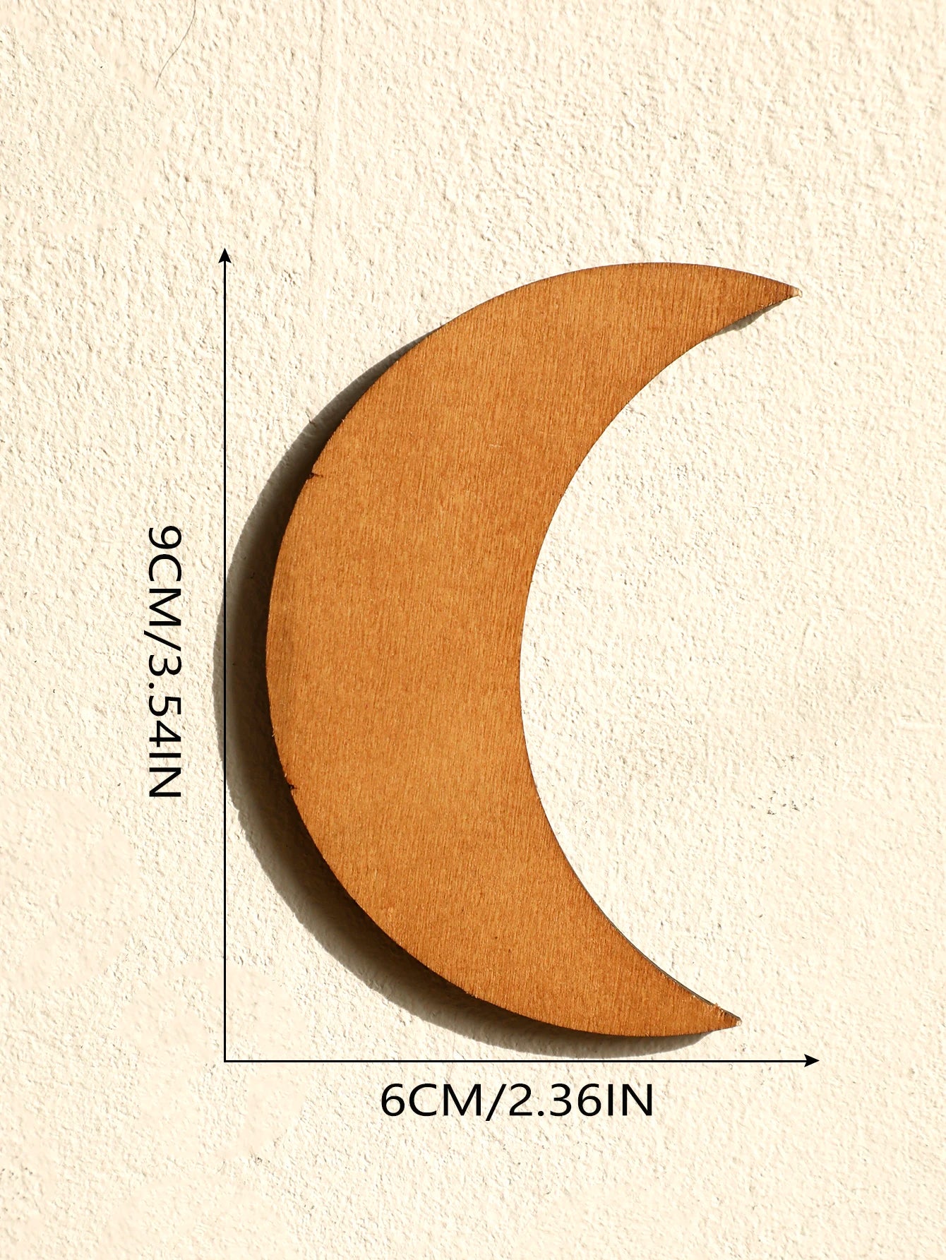 Moon Phase Wall Hanging with Glass Vase