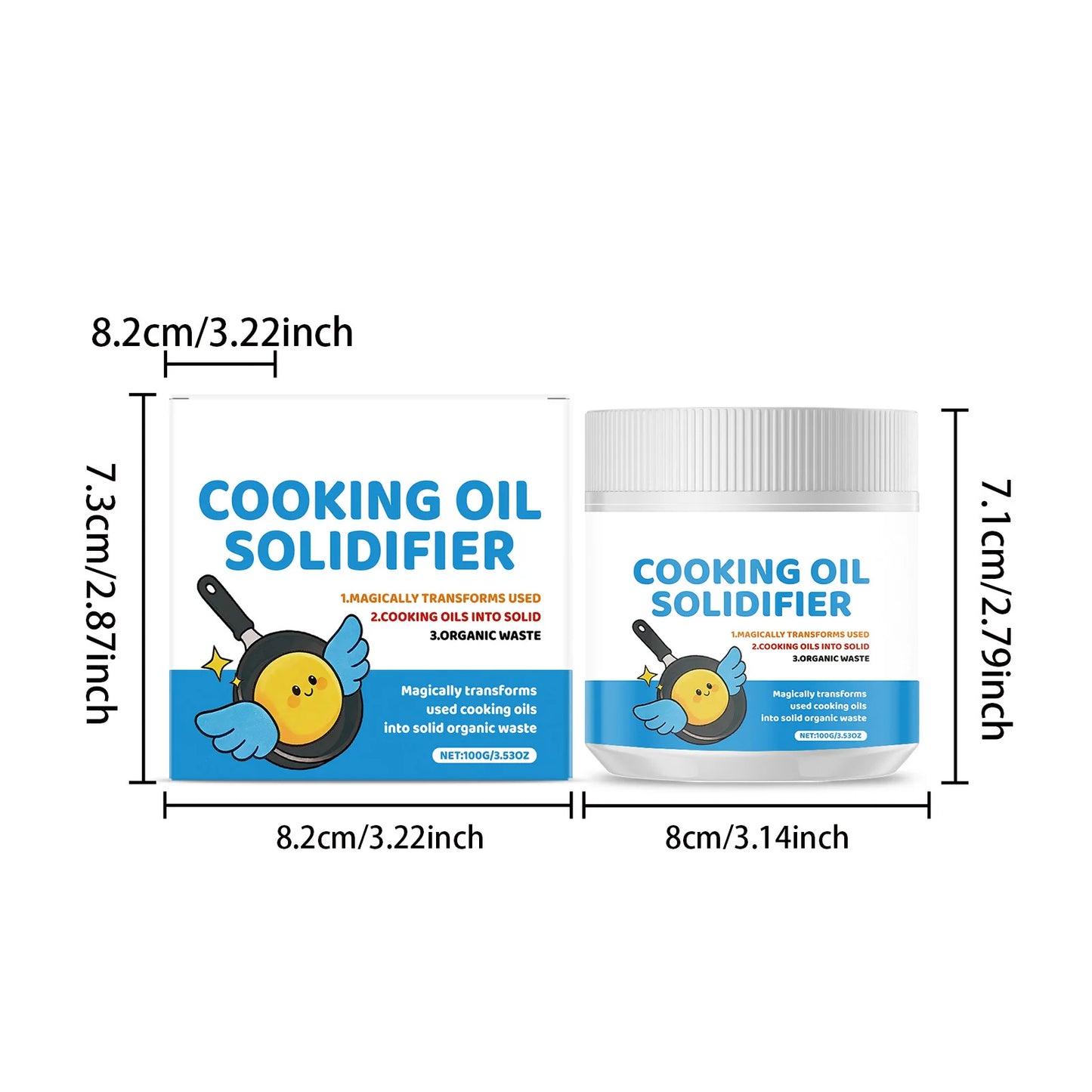FryLock™ Rapid Oil Solidifier
