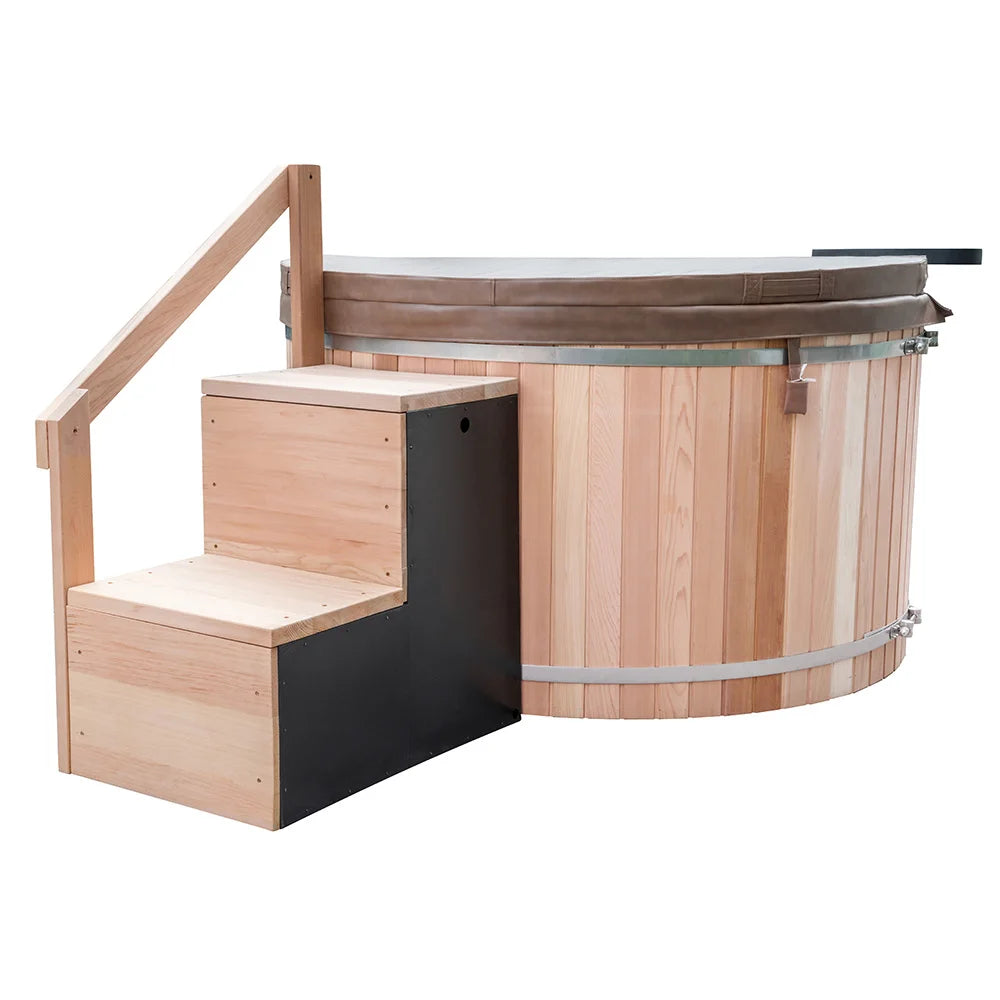 Cedar Wood Outdoor Hot Tub Sauna