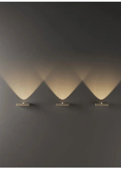 Linea Travertine Wall Sconce