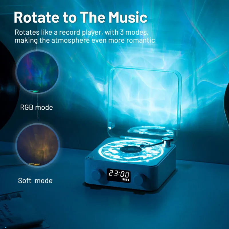 Retro Pickup Audio Projection Lamp