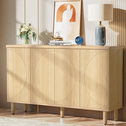 RoyalCraft LunaArc Modern Buffet Sideboard