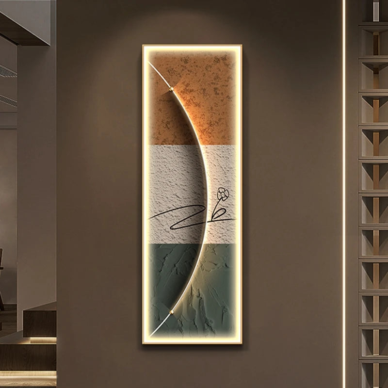 Luminus Vertical Strip Wall Art