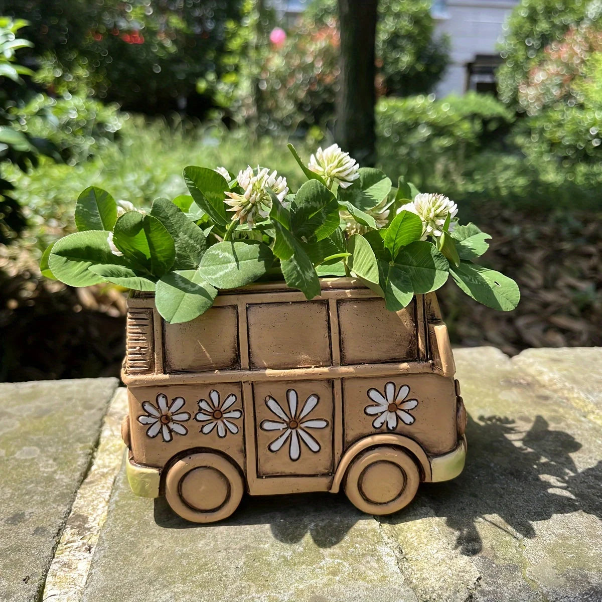 Vintage Hippie Van Planter