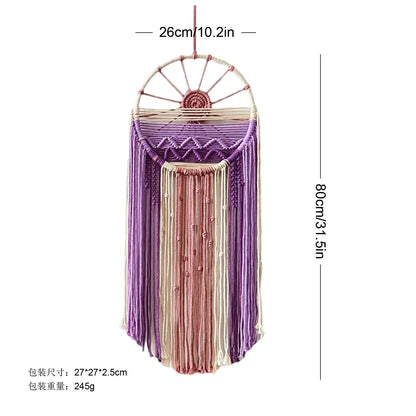 Ray of Serenity Purple Macramé