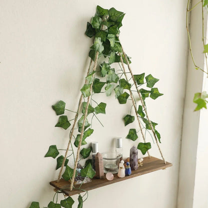 GlowLeaf Triangle Shelf