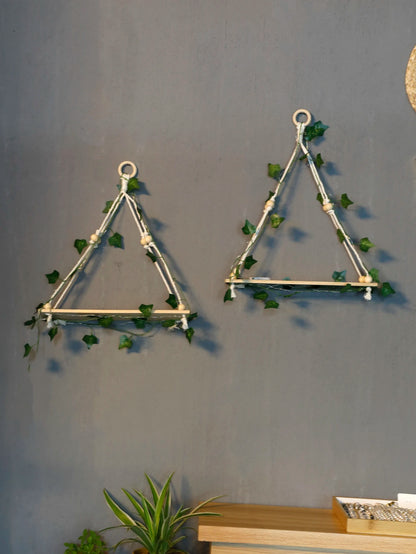 GlowLeaf Triangle Shelf