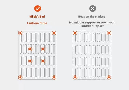 CrownRest™ Solid Wood Bed